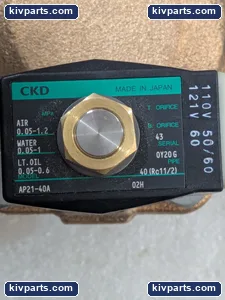 CKD AP21-40A-02H-AC110V Pneumatic Component – actual item, photo 5 of 6