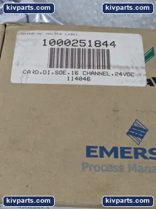 Emerson KJ3211X1-BA1 DeltaV SOE Card – actual item, photo 9 of 10