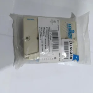 Leviton 40253-I Wall Phone Jack 4 Terminal
