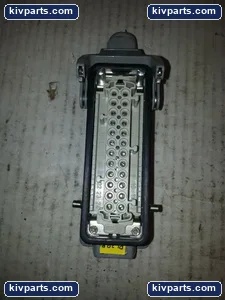 Harting PL398 HS12 Female Receptacle Connector – actual item, photo 3 of 4
