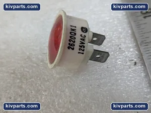 Chicago Miniature 2620QK1 Red Neon Panel Indicator Light – actual item, photo 3 of 10