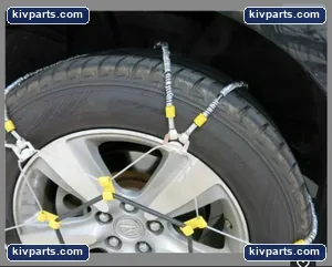 Glacier Cable Tire Snow Chains Light – actual item, photo 2 of 8