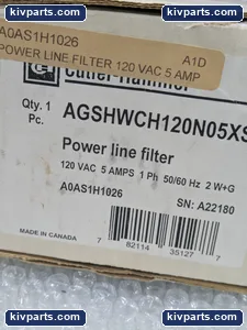 Cutler-Hammer AGSHWCH120N05XS Surge Suppressor EMI Filter – actual item, photo 6 of 7