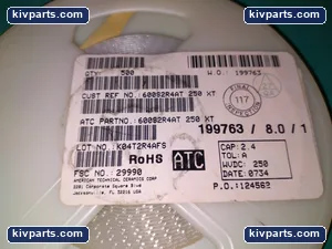 ATC 600S2R4AT250XT RF High-Q Ceramic Capacitor – actual item, photo 2 of 3