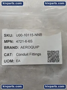 Aeroquip Conduit Fitting – actual item, photo 2 of 7