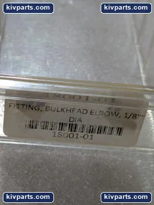 SMC 2/ORDER Bulkhead Elbow Fitting – actual item, photo 2 of 7