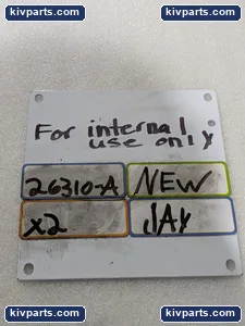 LKG Industries 75-649 Standard White Wall Plate Cover – actual item, photo 8 of 8