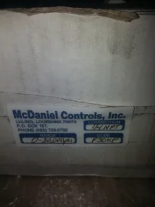 Mcdaniel F30KP Controls