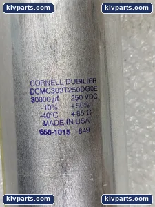 Cornell Dubilier DCMC303T250DG0E Screw Terminal Capacitor – actual item, photo 2 of 4