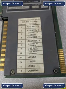 Allen-Bradley 1771-OFC Analog Output Module – actual item, photo 4 of 6