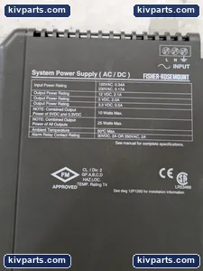Emerson KJ1501X1-BA2 System Power Supply Module – actual item, photo 2 of 13