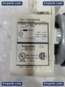 Square D 9001KM38DWS6 Schneider White Pilot Light – actual item, photo 2 of 6