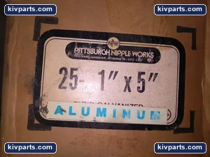 Pittsburgh Nipple Aluminium – actual item, photo 2 of 5