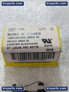 Bussmann GMT-1/4A Indicating Telecom Fuse – actual item, photo 3 of 6