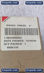 Fisher 11B8580X062 Pressure Gauge – actual item, photo 5 of 5