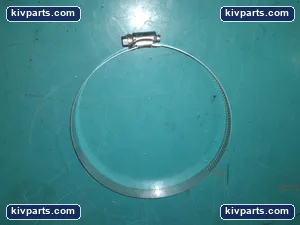 Stainless Steel Worm Gear Hose Clamp SAE Size 80 92-140mm 5.5 Inch Adjustable – actual item, photo 2 of 4