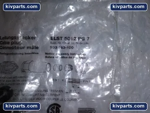 Hirschmann 5012 PG7 ELST 933163-100 M12 Cable Plug – actual item, photo 2 of 4