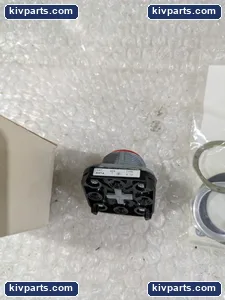 Allen-Bradley 800T-A6 Red Momentary Flush Push Button – actual item, photo 3 of 6