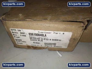 M12x40 Socket Head Cap Screws Class 12.9 DIN 912 Alloy Steel Plain Lot of 10 – actual item, photo 2 of 3