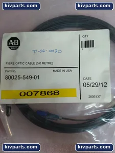 Allen-Bradley 80025-549-01-R Duplex Fiber Optic Cable – actual item, photo 2 of 4