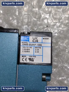 MAC 92B-AAH-000-DM-DJAP-1DG Solenoid Valve – actual item, photo 2 of 5