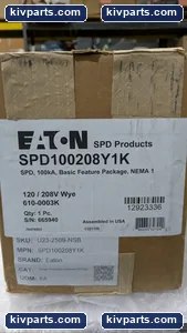 Eaton SPD100208Y1K SPD Basic Package NEMA1 Seal – actual item, photo 3 of 5