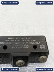 Honeywell BZ-2R-A36 125 250 Micro Switch – actual item, photo 6 of 10