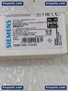 Siemens 3SB3 Pushbutton Emergency Switch – actual item, photo 4 of 11