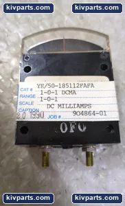 EIL Instruments YE/50-1851 Analog Panel Meter – actual item, photo 3 of 5