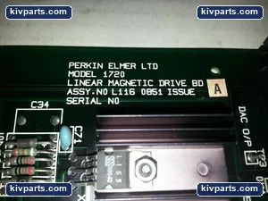 Perkinelmer 1720 L116 Perkin Elmer 0851 PCB Board – actual item, photo 2 of 3