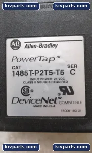 Allen-Bradley 1A85T-P2T5-T5 DeviceNet PowerTap 2 Port Panel – actual item, photo 4 of 4