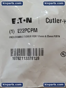 Eaton E22PCPM Push Button Cover – actual item, photo 4 of 5