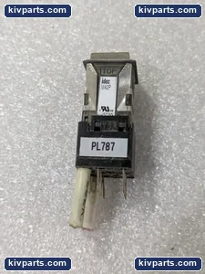 IDEC MA2P PL787 Yellow RUN LED PILOT LIGHT – actual item, photo 2 of 4