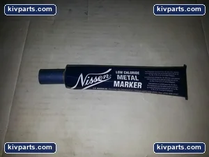 Nissen LCWHF Low Chloride Metal Marker White 5/64 Welding Fabrication Industrial – actual item, photo 3 of 3
