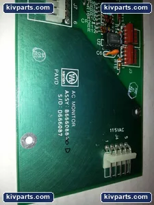 Varian B666089 AC Monitor Board PCB – actual item, photo 2 of 5