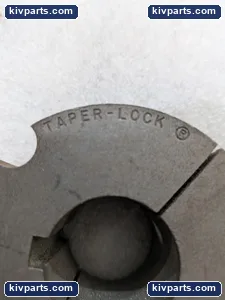Taper-Lock 2517 1-3/8 Bore Bushing Keyed Tapered Steel Pulley Sprocket Sheave – actual item, photo 5 of 9