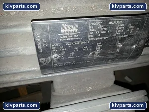 Lincoln CCF4G10U64 Electric Motor – actual item, photo 3 of 4