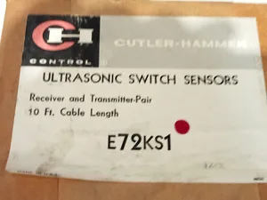 Cutler-Hammer E72KS1 Sensor Receiver Transmitter