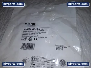 Eaton C22S-WK3-K02 Compact Selector Switch – actual item, photo 2 of 3