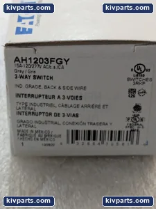 Eaton AH1203FGY Arrow Hart Toggle Switch – actual item, photo 2 of 10
