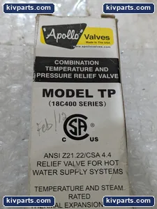 Apollo 18C400 Pressure Relief Valve – actual item, photo 11 of 12