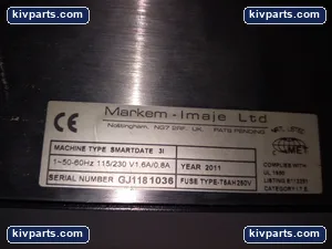 Markem-imaje V1 6A/0.8A LTD Smartdate – actual item, photo 3 of 5