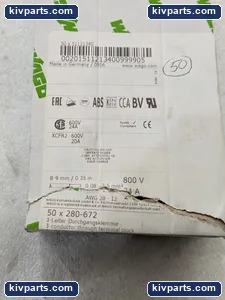WAGO 280-672 60947-7-1 Terminal Block – actual item, photo 4 of 8