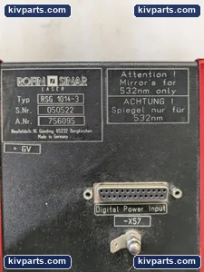 1014-3 Rofin Sinar Laser Scanner – actual item, photo 8 of 17