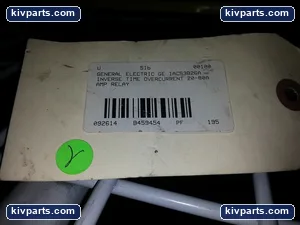 General Electric 12IAC53B26A Inverse Time Overcurrent Relay – actual item, photo 3 of 5