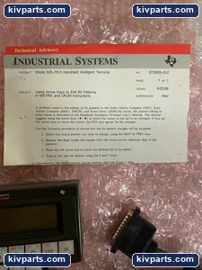 Texas Instruments 505-7510 Handheld Intelligent Terminal – actual item, photo 7 of 9