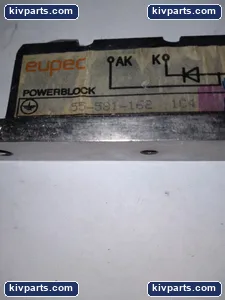 Eupec 55-581-162 55581162 Power Block Module – actual item, photo 2 of 5