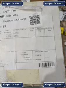 Siemens ENC1F46 Enclosure Lighting Contactor – actual item, photo 4 of 6