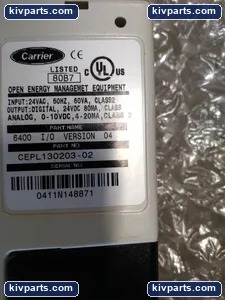 Carrier CEPL130203-02 HVAC Comfort Control Module – actual item, photo 2 of 3