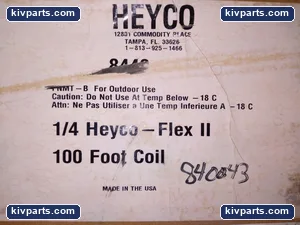 Heyco HF2 Tight Tubing 100 Foot Coil – actual item, photo 2 of 3